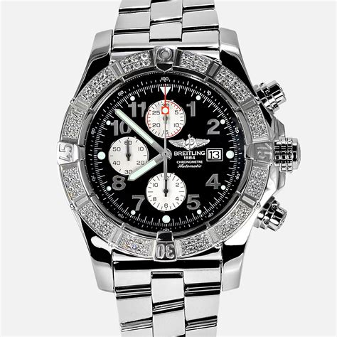 breitling super avenger 46mm|breitling super avenger with diamonds.